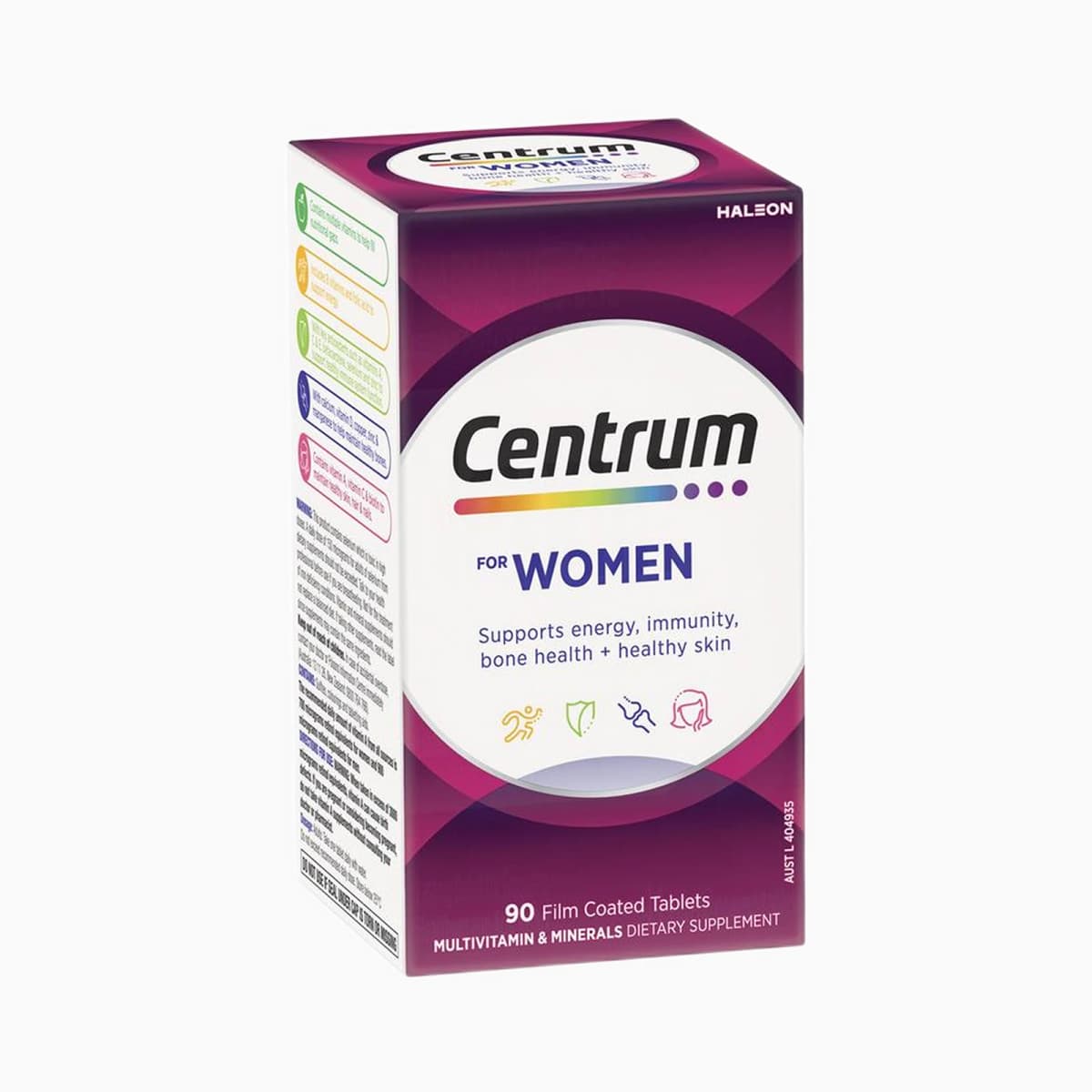Centrum For Women 90 Tablets