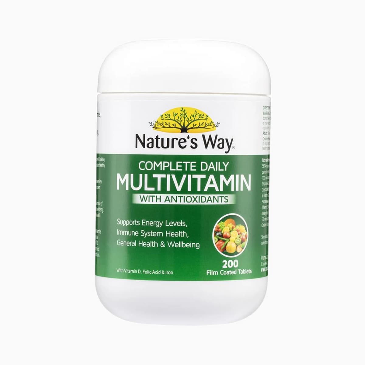 Nature's Way Complete Daily Multivitamin 200 Tablets