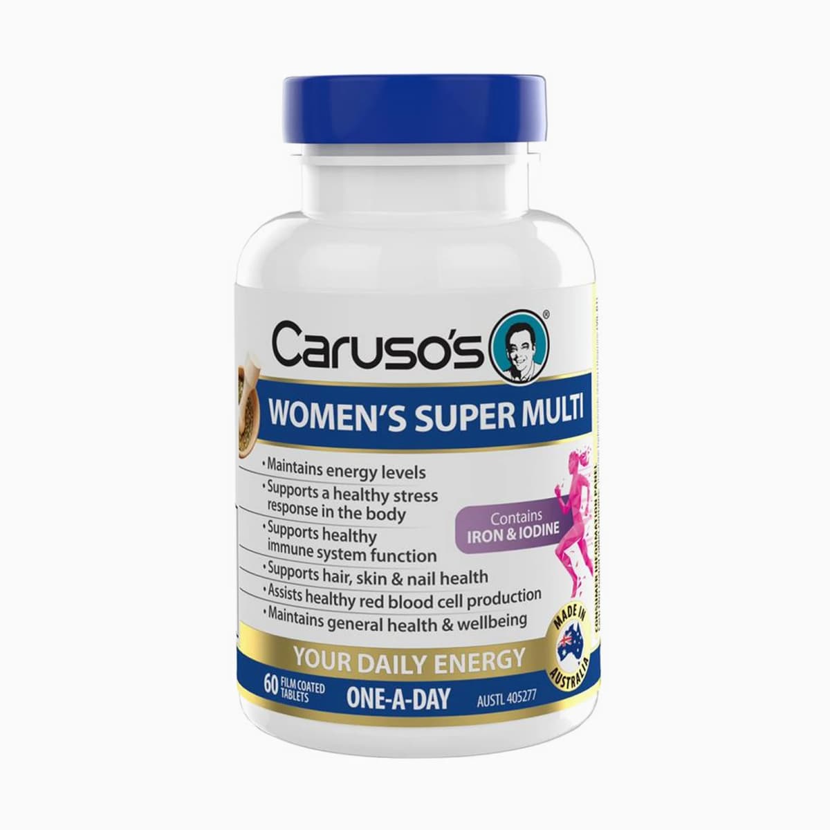 Caruso's Women's Super Multi 60 Tablets