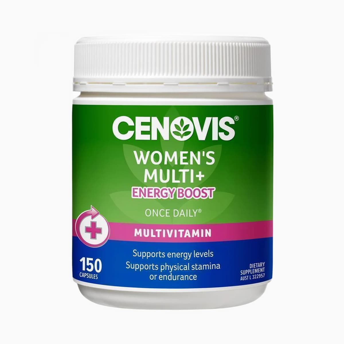 Cenovis Womens Multi + Energy Boost 150 Capsules