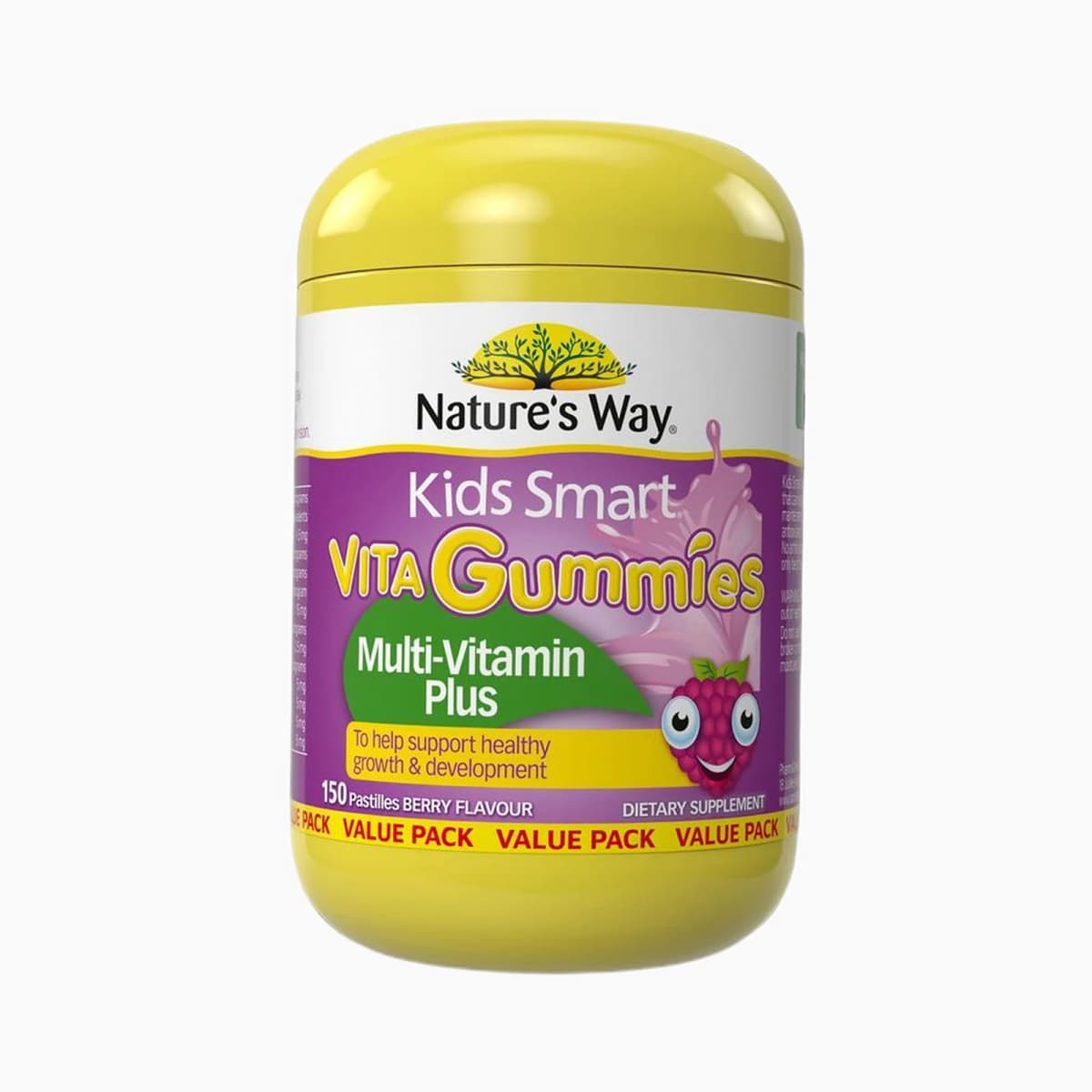 Nature's Way Kids Smart Vita Gummies Multi-Vitamin Plus 150 Gummies