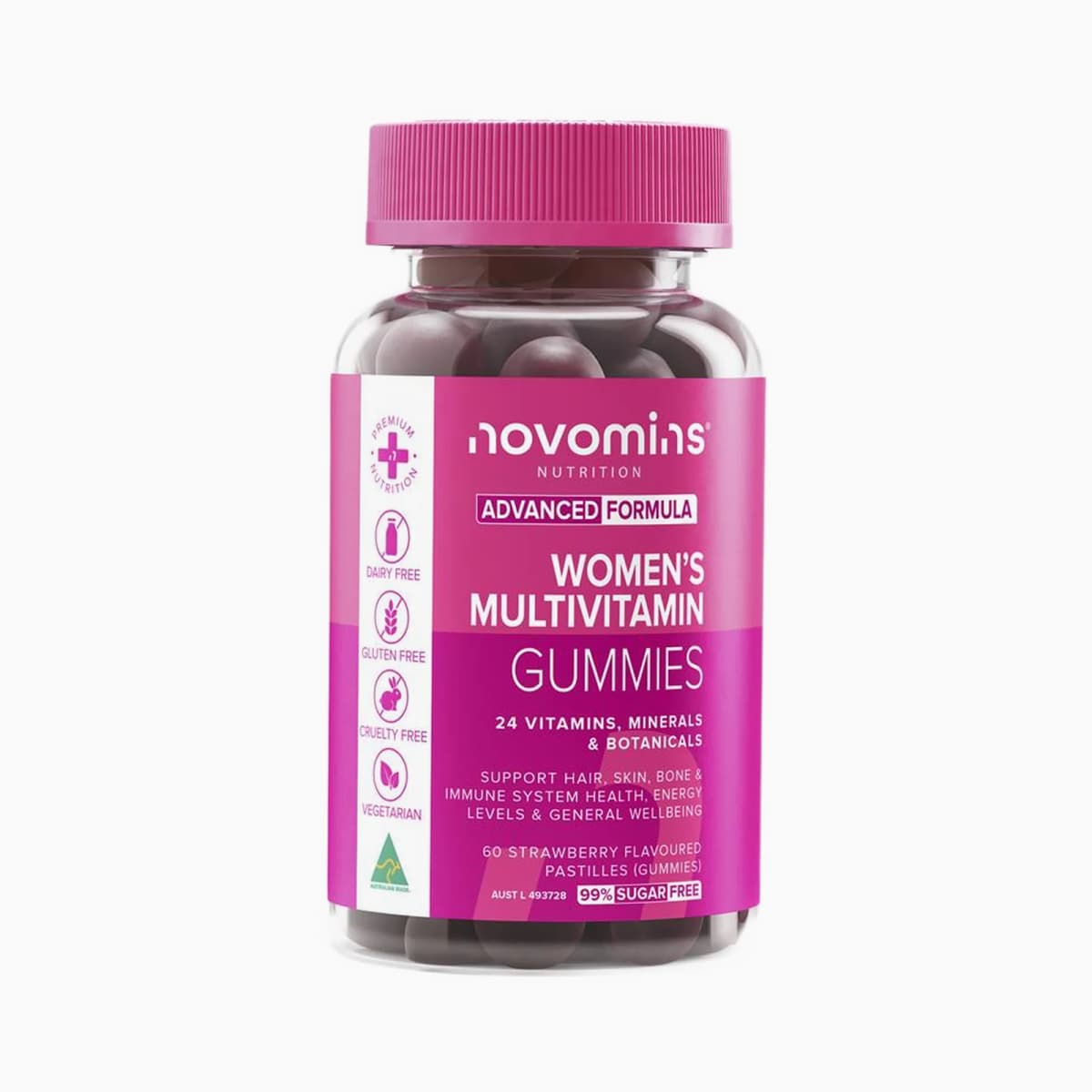 Novomins Women's Multivitamin 60 Gummies
