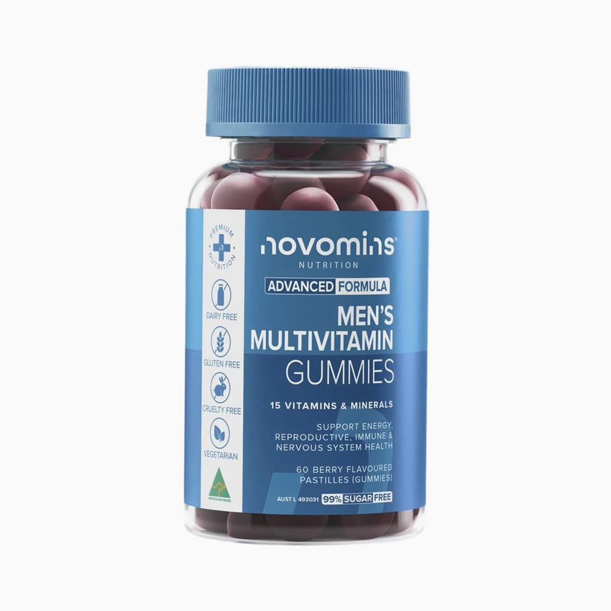Novomins Men's Multivitamin 60 Gummies