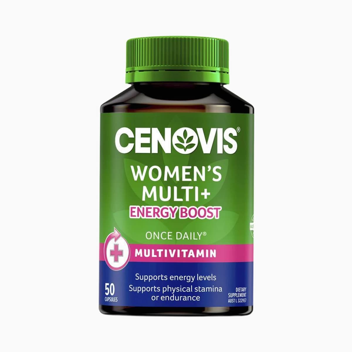 Cenovis Women's Multi + Energy Boost 50 Capsules