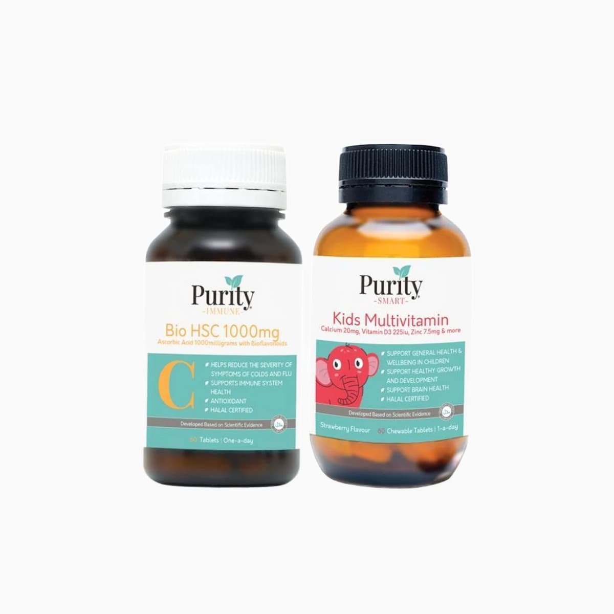 PURITYFIC Family Immunity Bundle (2 Bottles)
