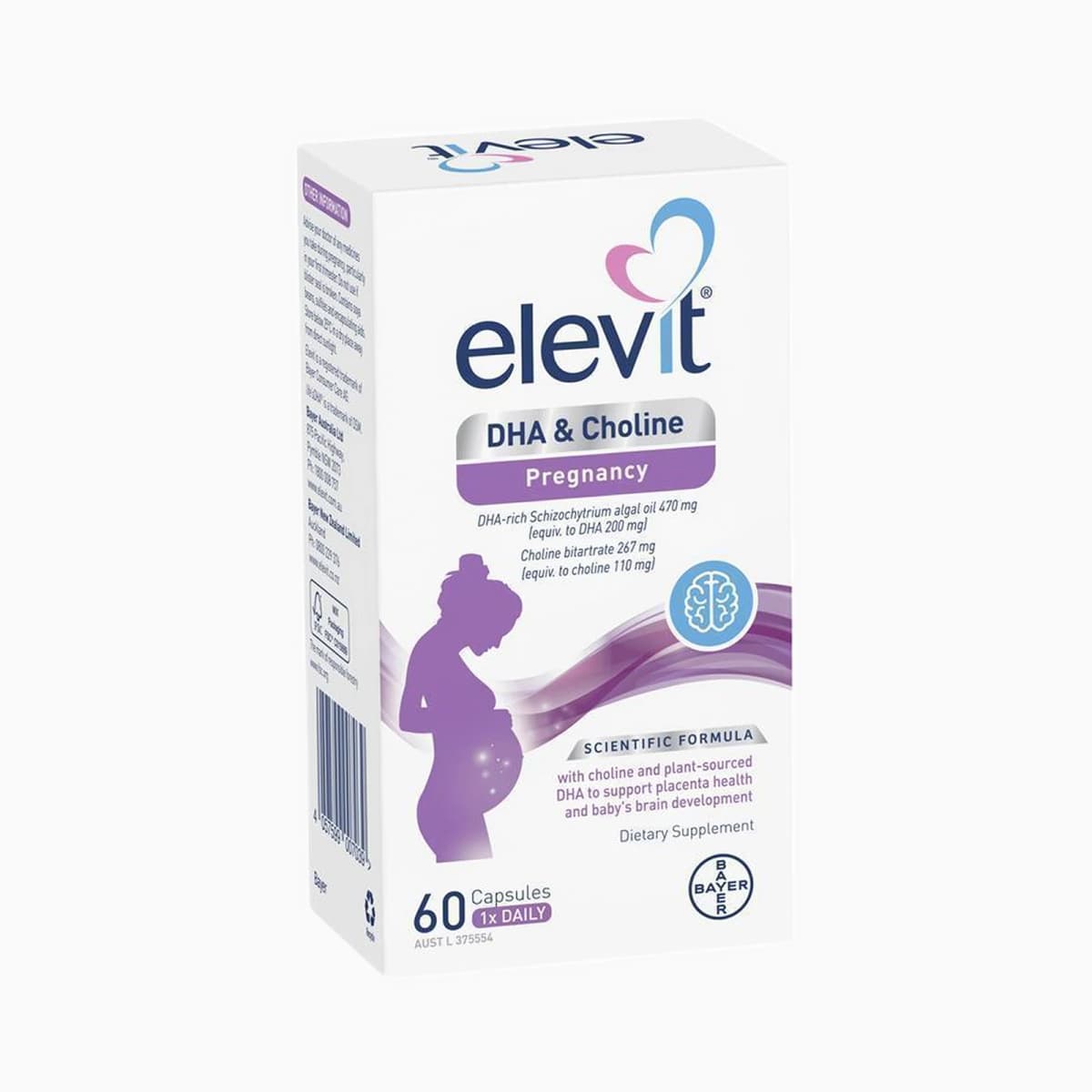 Elevit DHA + Choline Pregnancy 60 Capsules