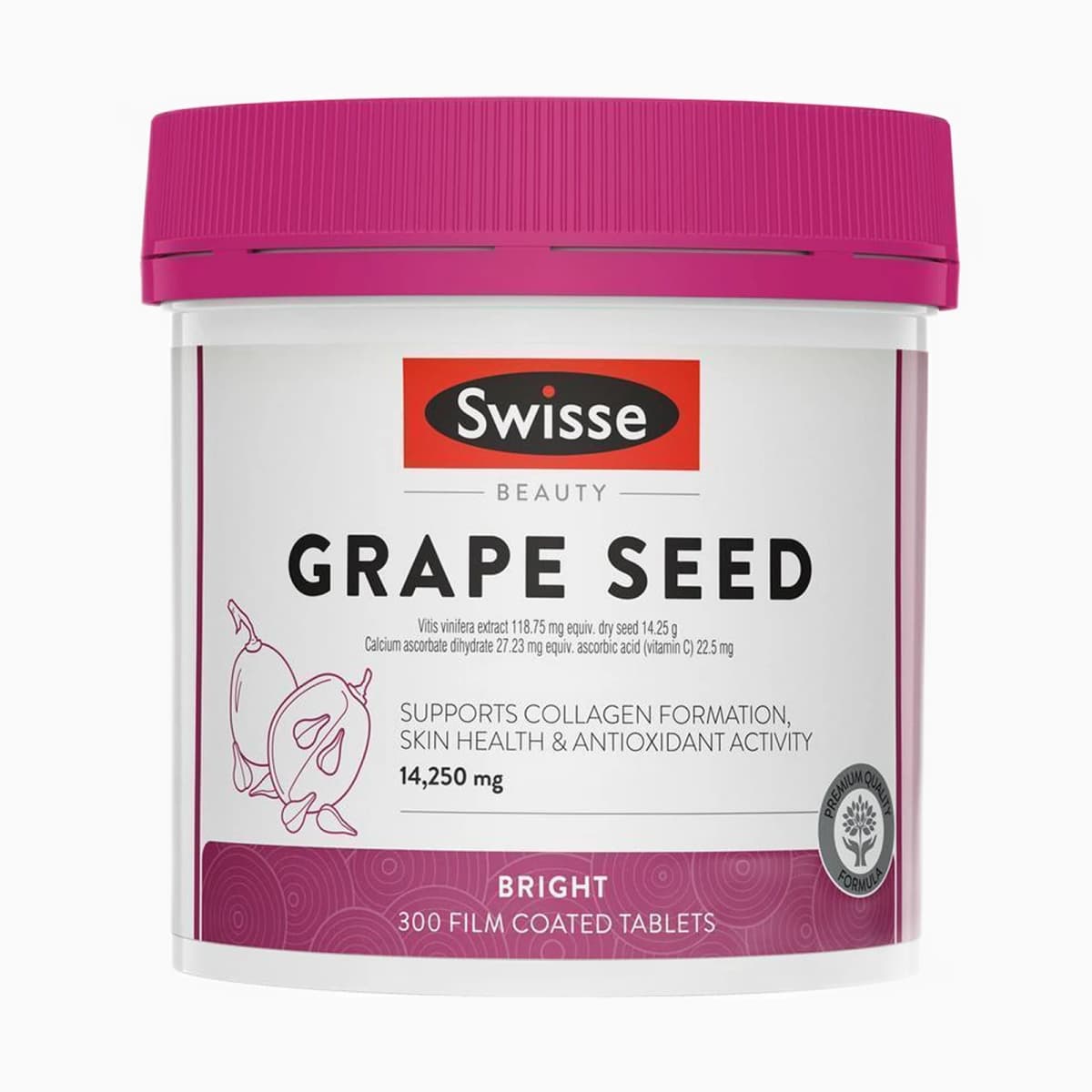 Swisse Ultiboost Grape Seed 14250mg 300 Tablets