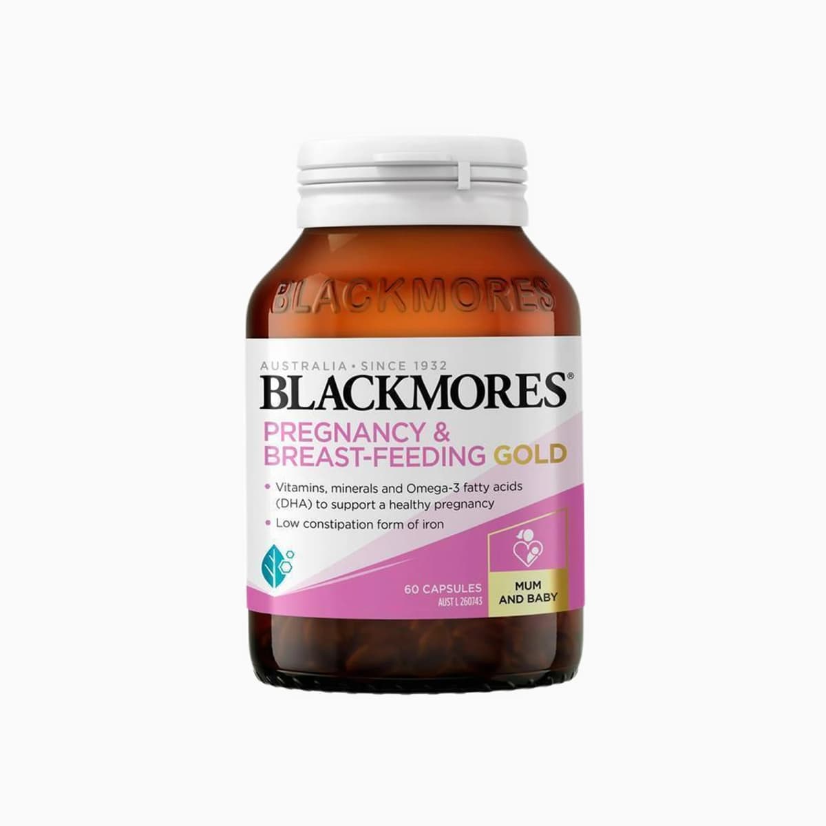 Blackmores Pregnancy and Breastfeeding Gold 60 Capsules