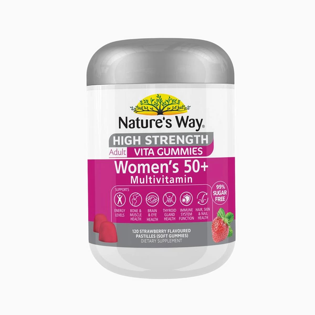 Nature's Way Adult Vita Gummies High Strength Women's 50+ 120 Gummies