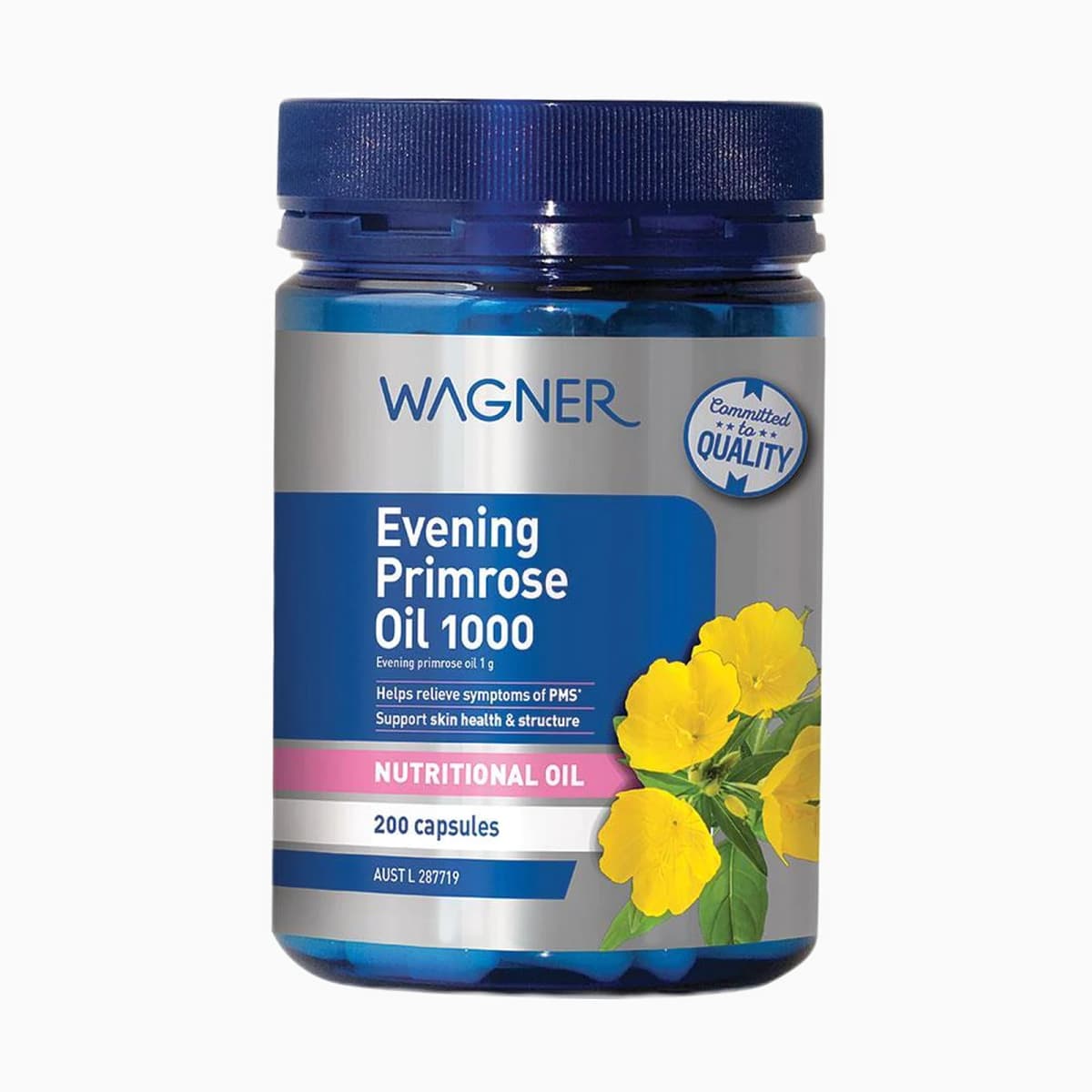 Wagner Evening Primrose Oil 1000 200 Capsules