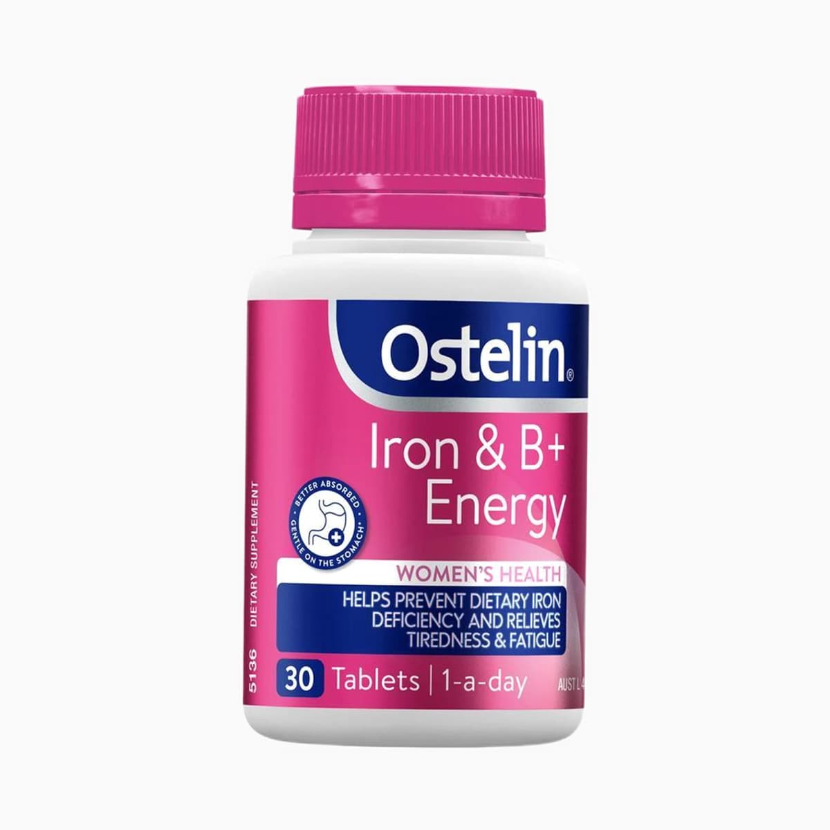 Ostelin Iron & B+ Energy 30 Tablets