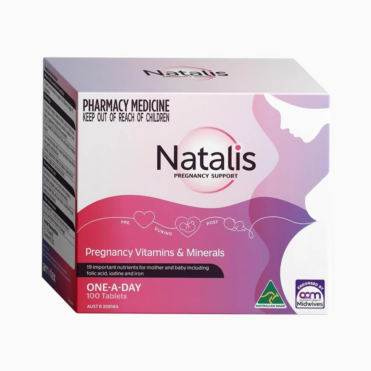 Natalis Pregnancy Support 100 Tablets