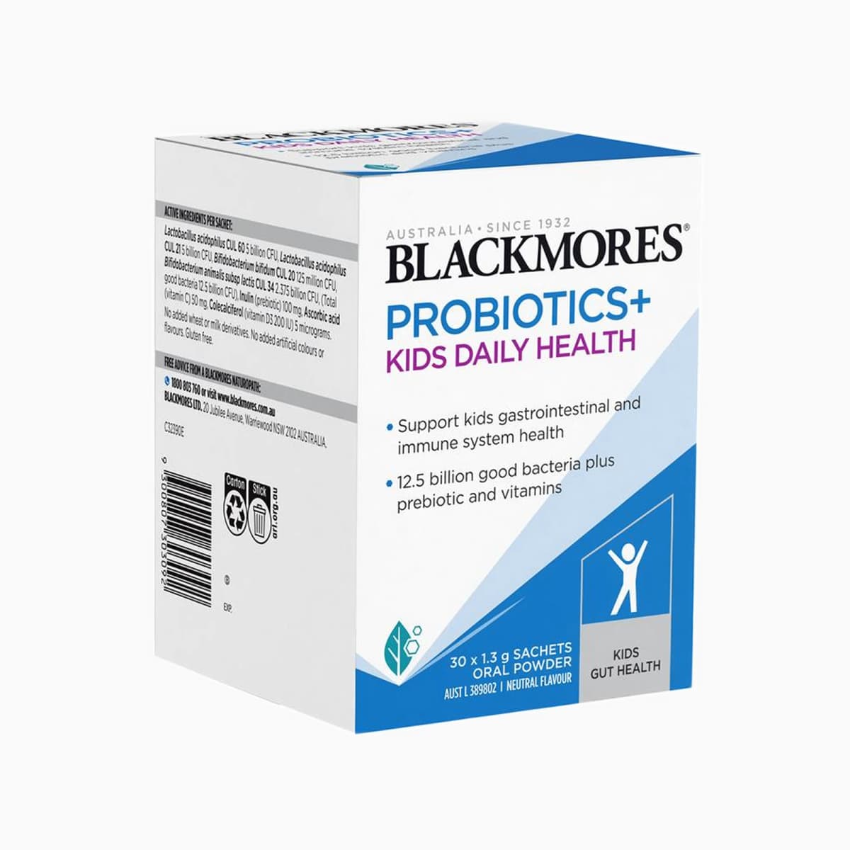 Blackmores Probiotics+ Kids Daily Health Powder 30 Sachets