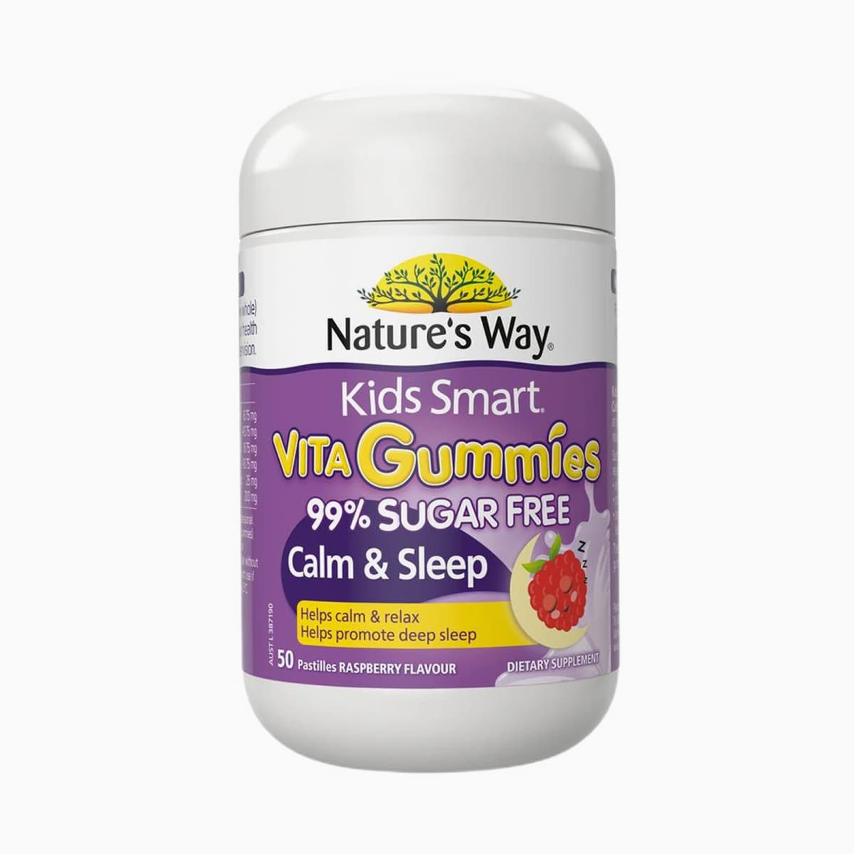 Nature's Way Kids Smart Vita Gummies 99% Sugar Free Calm & Sleep 50 Gummies