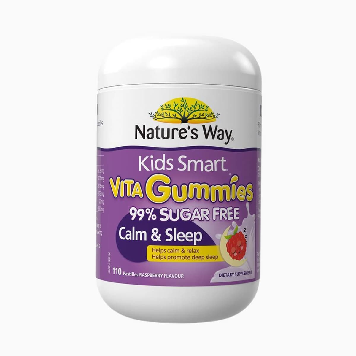 Nature's Way Kids Smart Vita Gummies Calm & Sleep 110 Pastilles