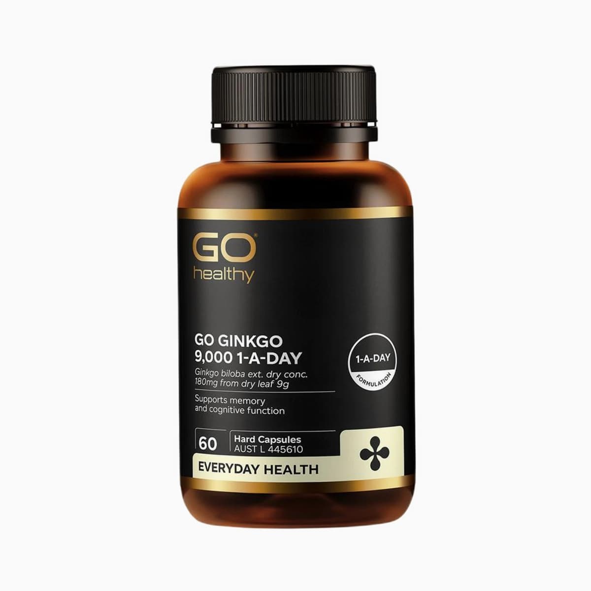 GO Healthy Ginkgo 9000 1-A-Day 60 Capsules