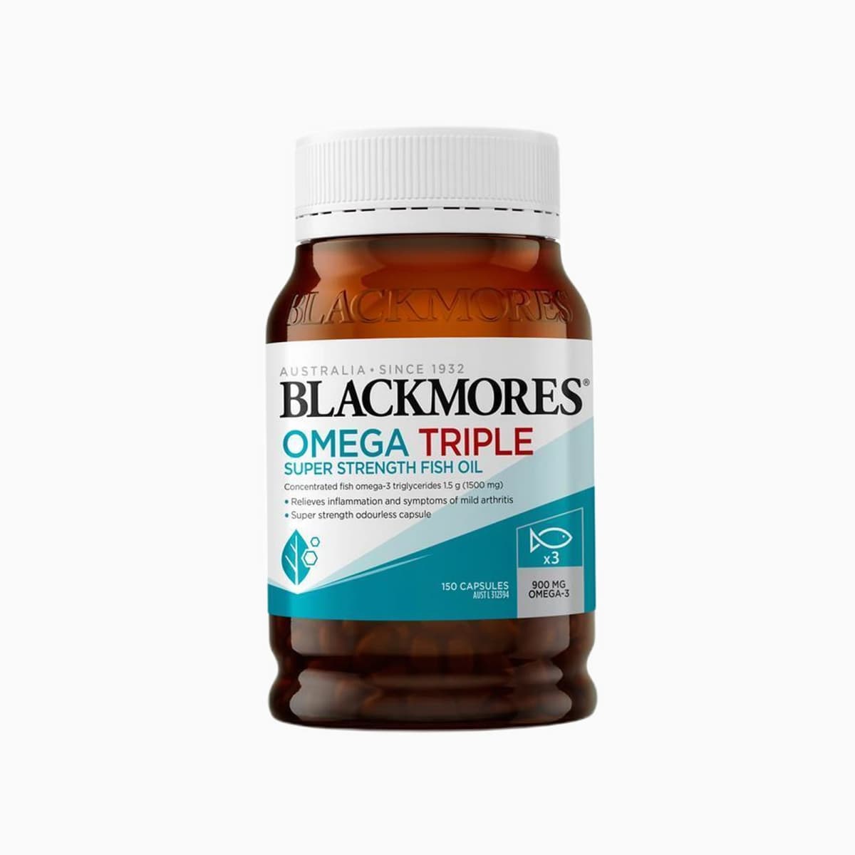 Blackmores Omega Super Strength Fish Oil 150 Capsules