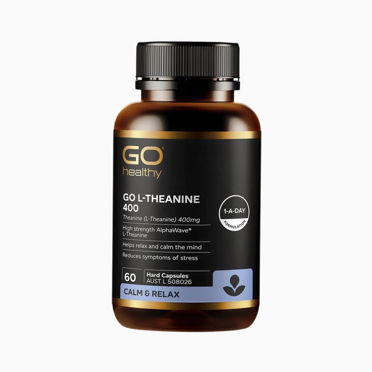 GO Healthy L-Theanine 400 60 Capsules