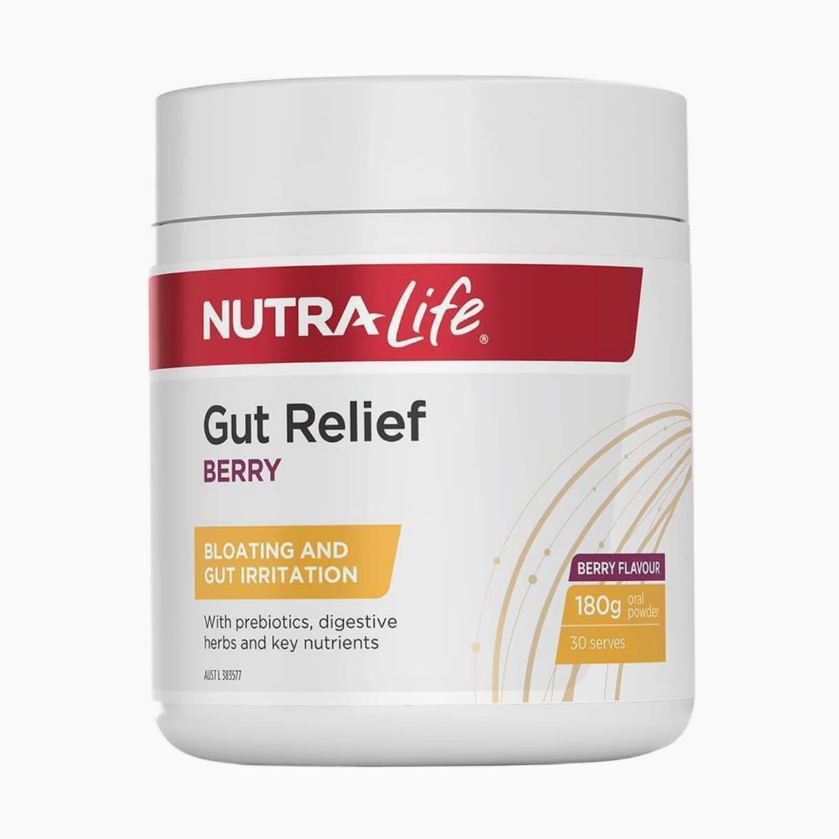 Nutra-Life Gut Relief Berry 180g