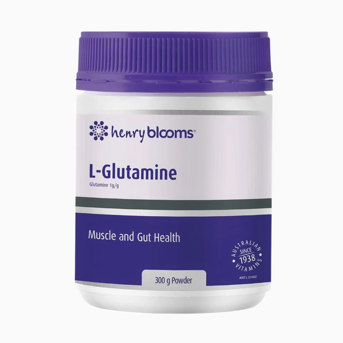Henry Blooms L-Glutamine Powder 300g