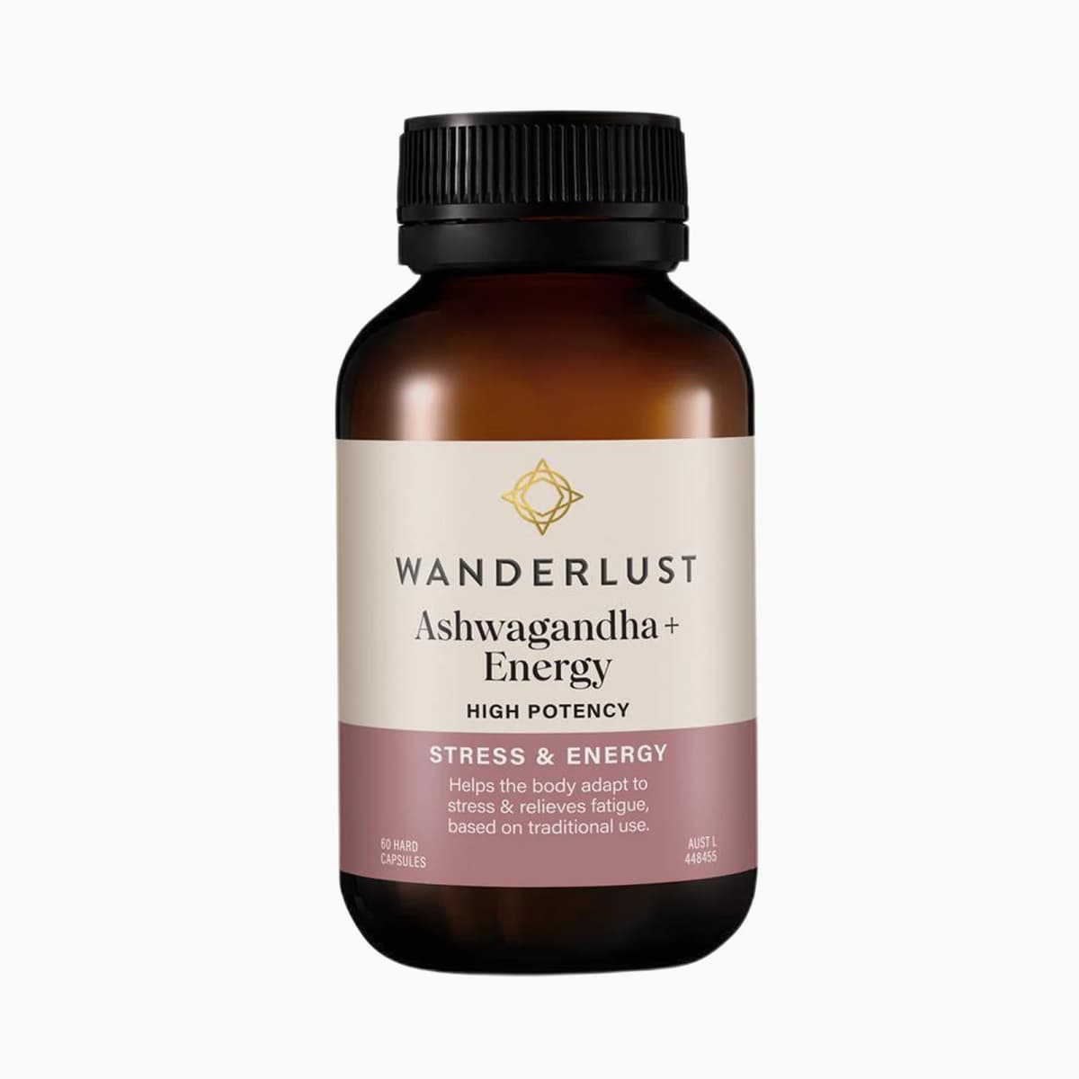 Wanderlust Ashwagandha + Energy 60 Capsules