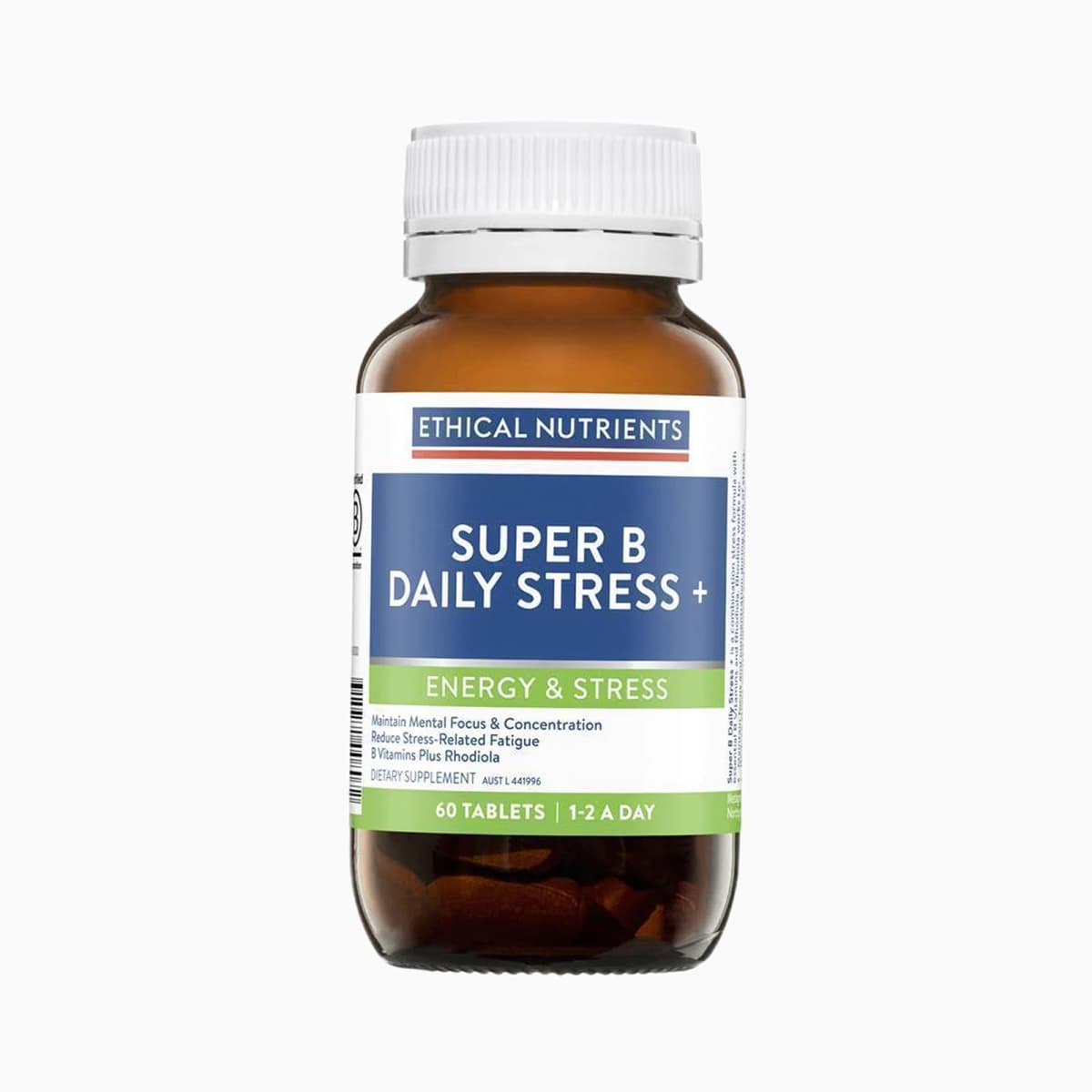 Ethical Nutrients Super B Daily Stress + 60 Tablets