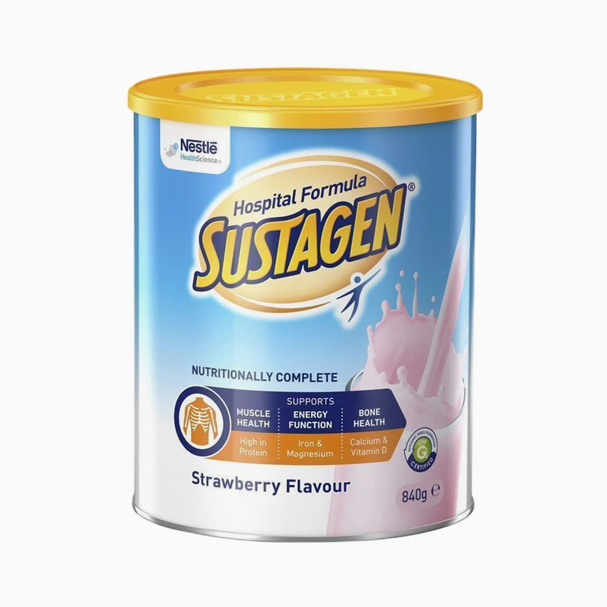 Sustagen Hospital Formula Strawberry Flavour 840g