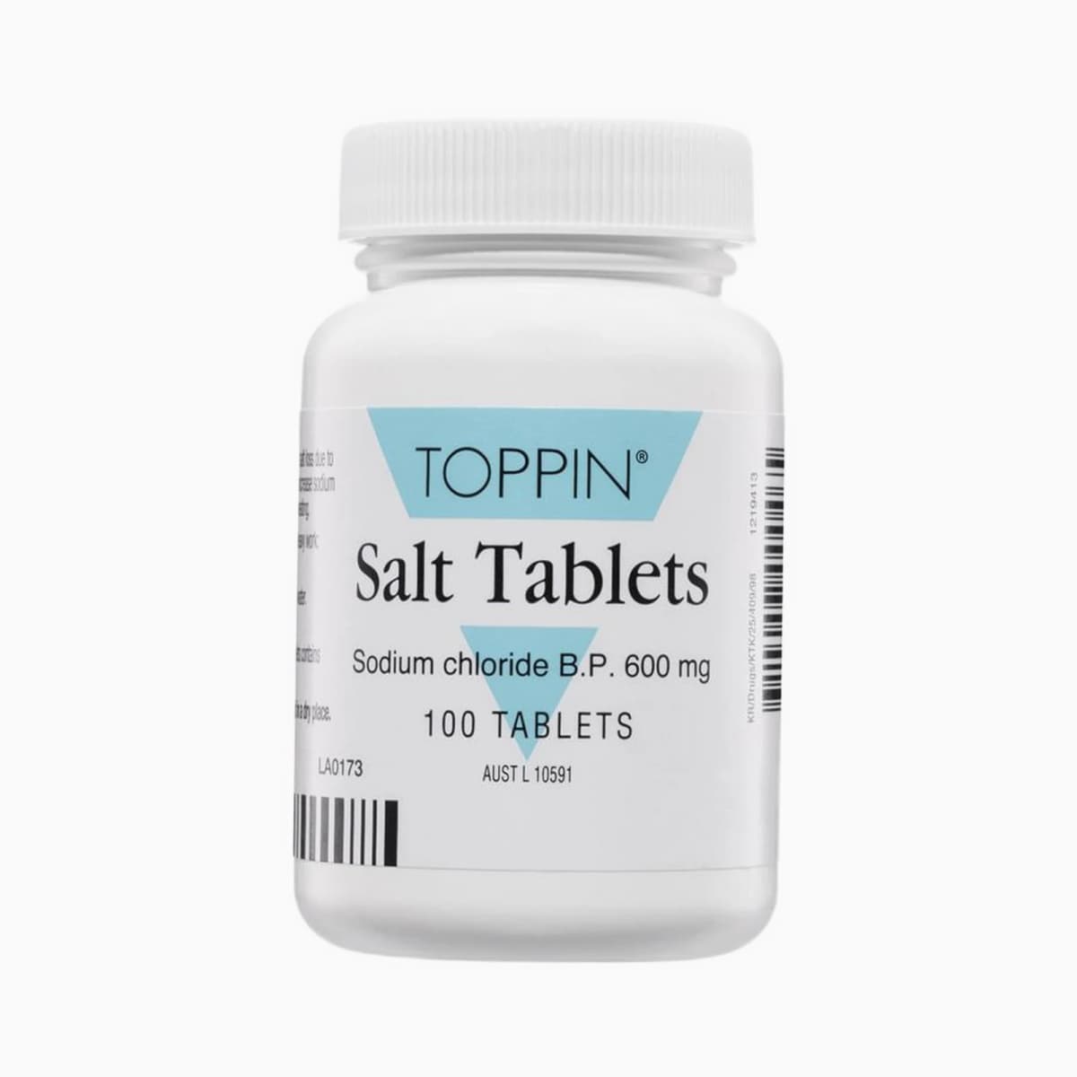 Toppin Salt Tablets 600mg 100 Tablets