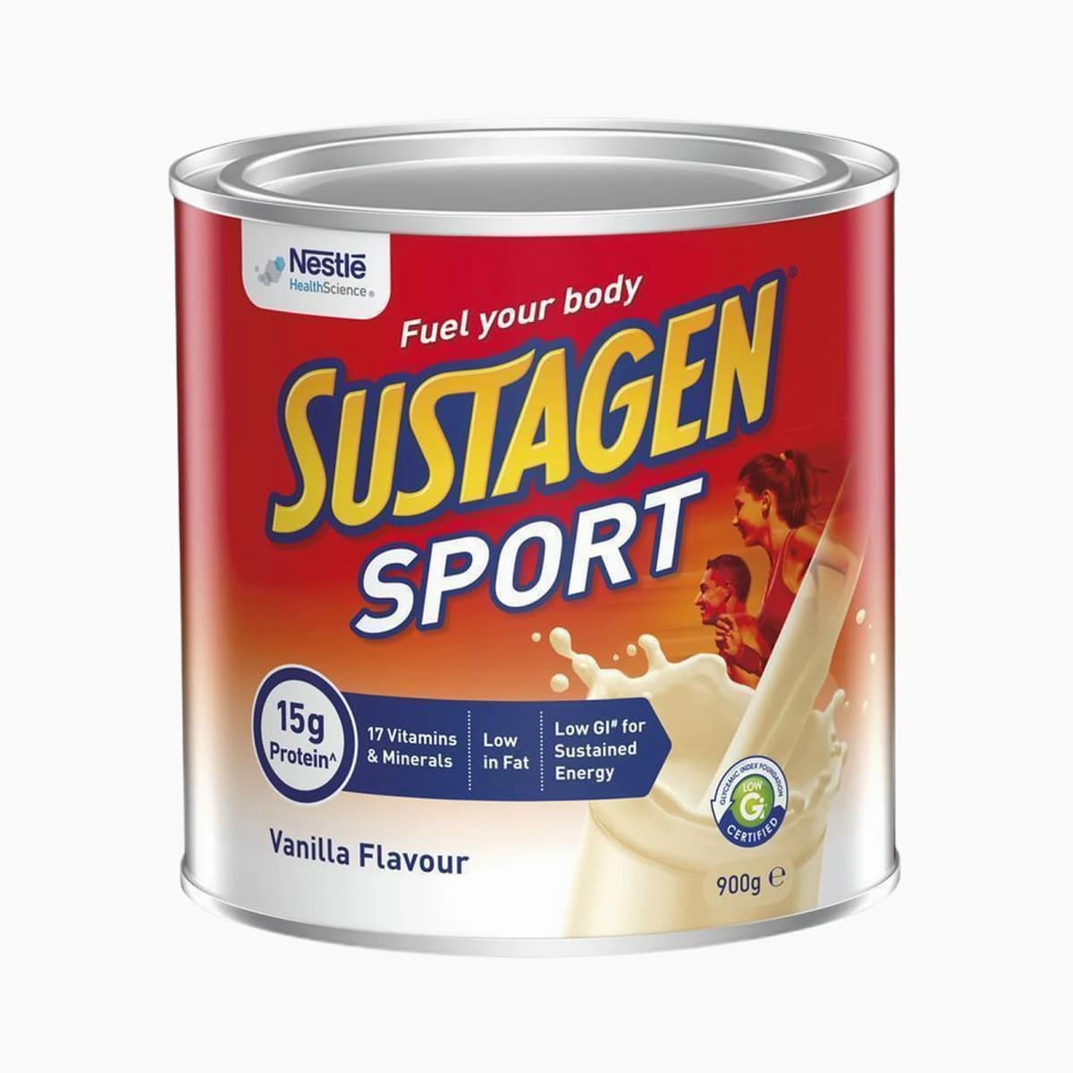 Sustagen Sports Nutrition Powder Supplement Vanilla Flavour 910g