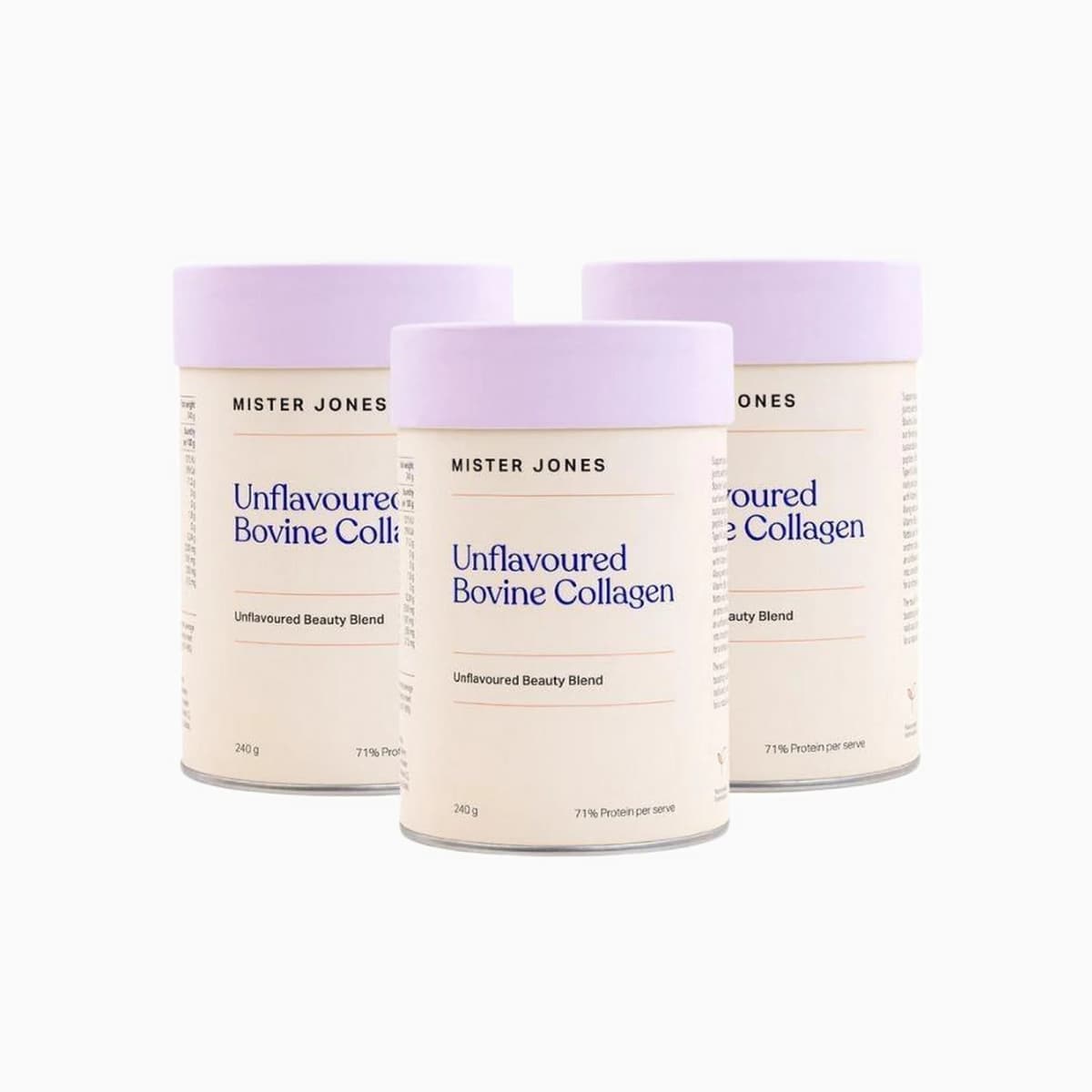 Mister Jones Bovine Collagen Unflavoured 3-Pack