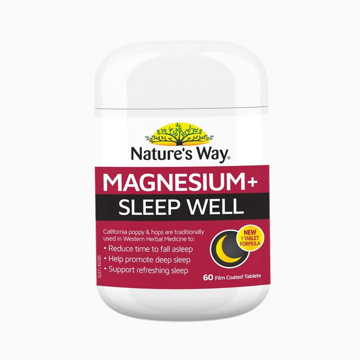 Nature's Way Magnesium + Sleep Well 60 Tablets