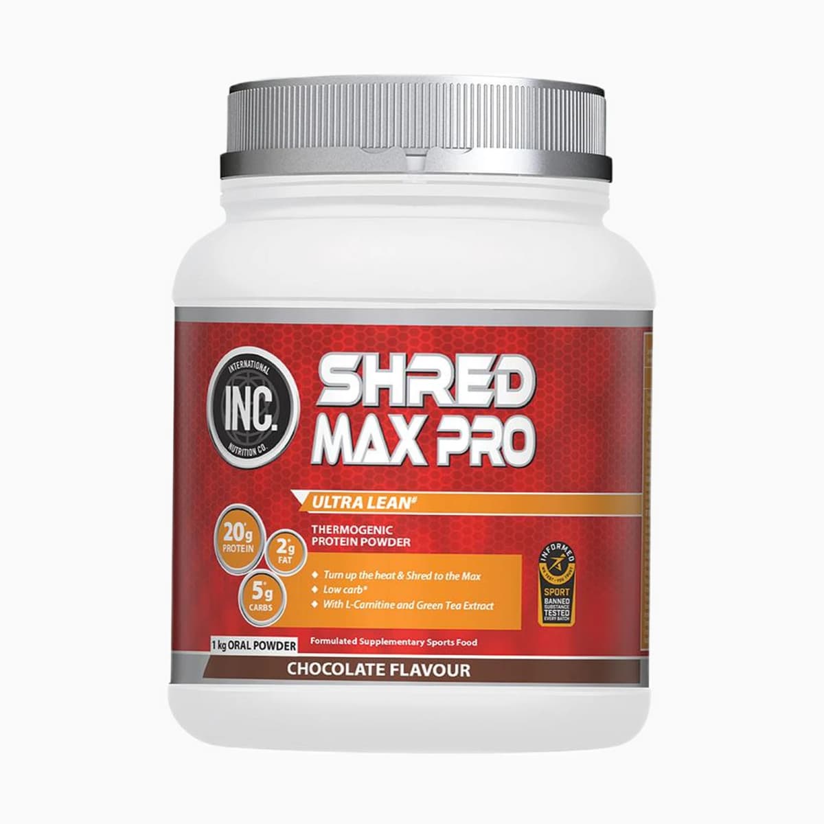 INC. Shred Max Pro Chocolate Flavour 1kg