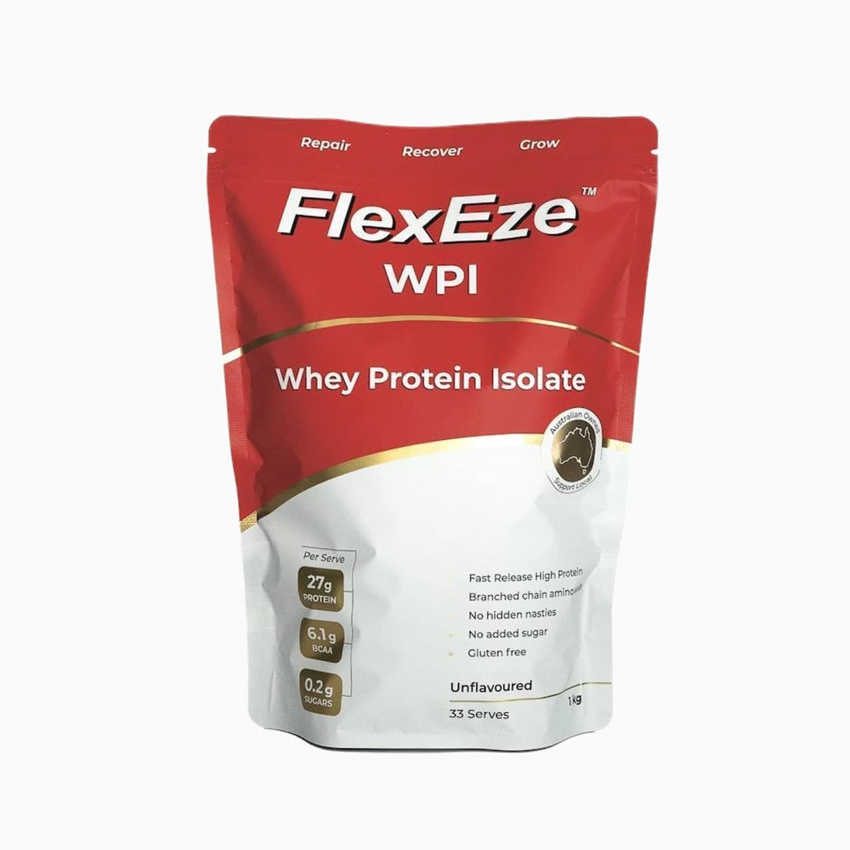 FlexEze Whey Protein Isolate Unflavoured 1kg